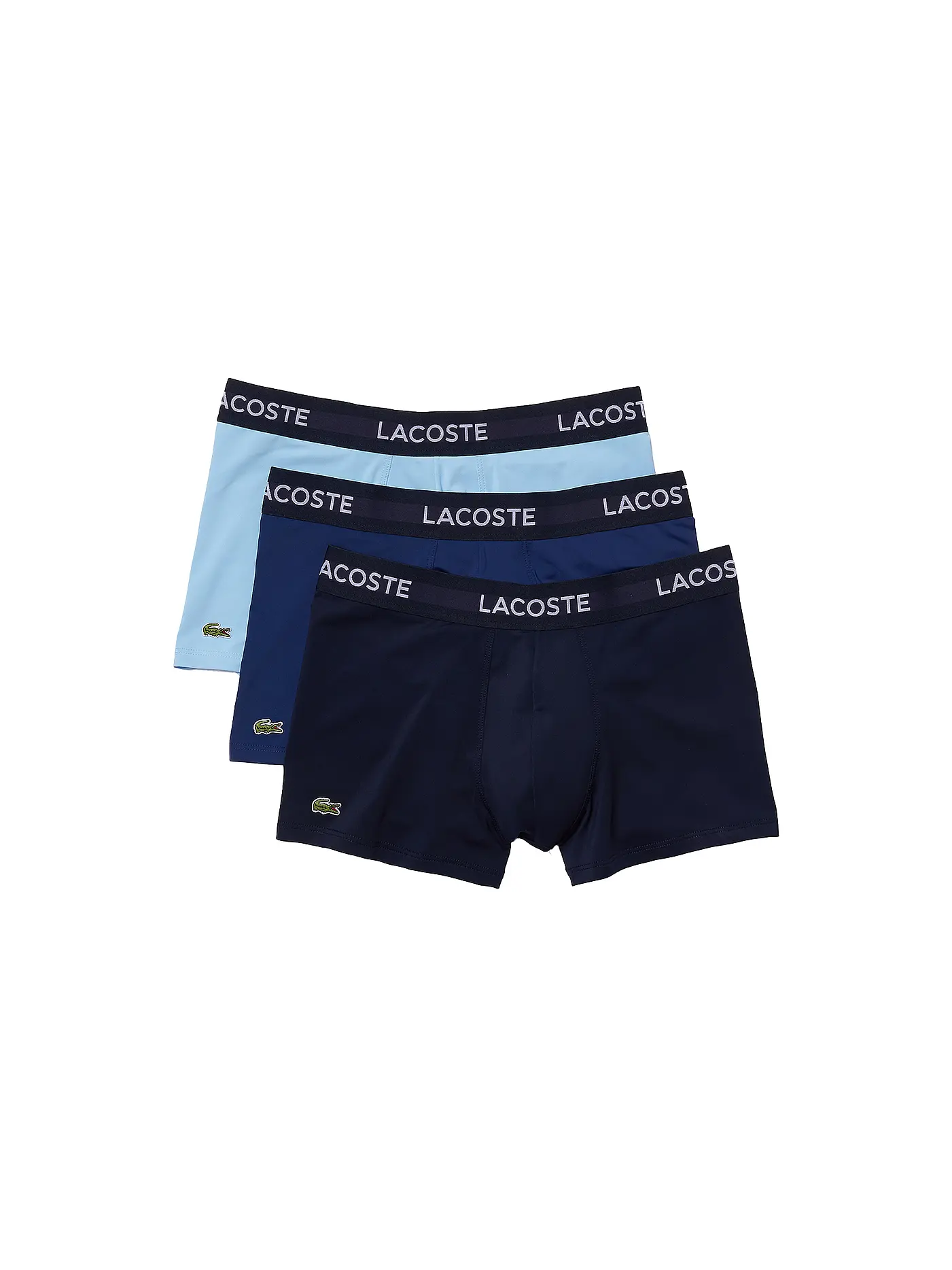 LACOSTE | Pants 3er Pkg navy royal blau | 